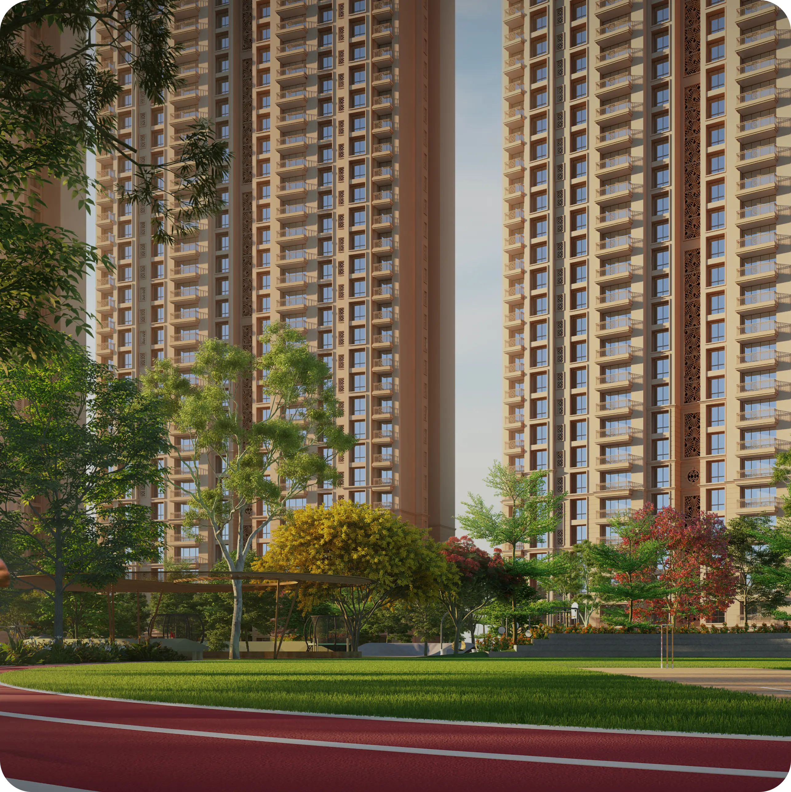 Hiranandani Fortune City - Smart Living Complex with Modern Towers